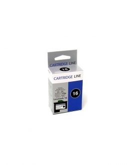 Cartucho Preto Lexmark 16 - Compatível - Cartridge Line