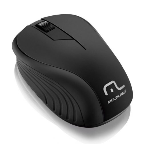 Mouse Sem Fio Preto USB - Multilaser