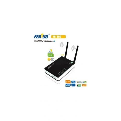 Roteador Wireless 2.4ghz 300mbps Feasso Fr-300